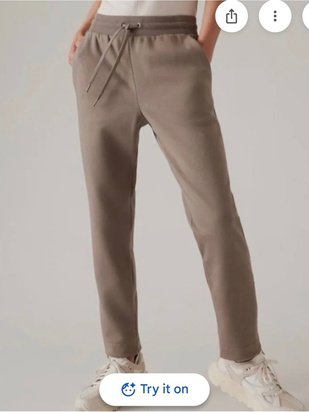 Athleta womens cozy karma zip pants size large